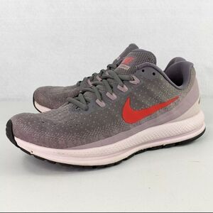 Nike Air Zoom Vomero 13 Running Shoes Womens Size 8 Sneaker Pink Grey 922909-004
